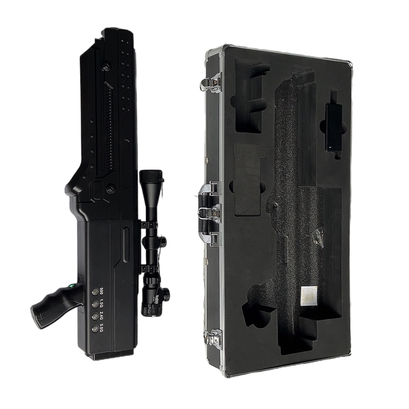  托克托手持便携式枪型低空防御反制四通道A型