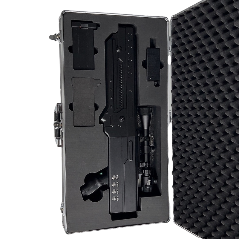  托克托手持便携式枪型低空防御反制四通道B型