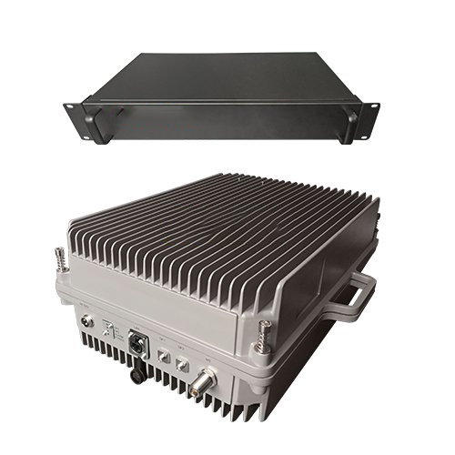  托克托TETRA800数字警用集群数字光纤直放站远近端机